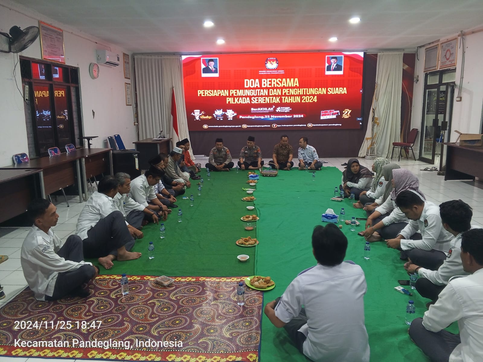 Doa Bersama Persiapan Pemungutan dan Penghitungan Suara Pada Pilkada 2024