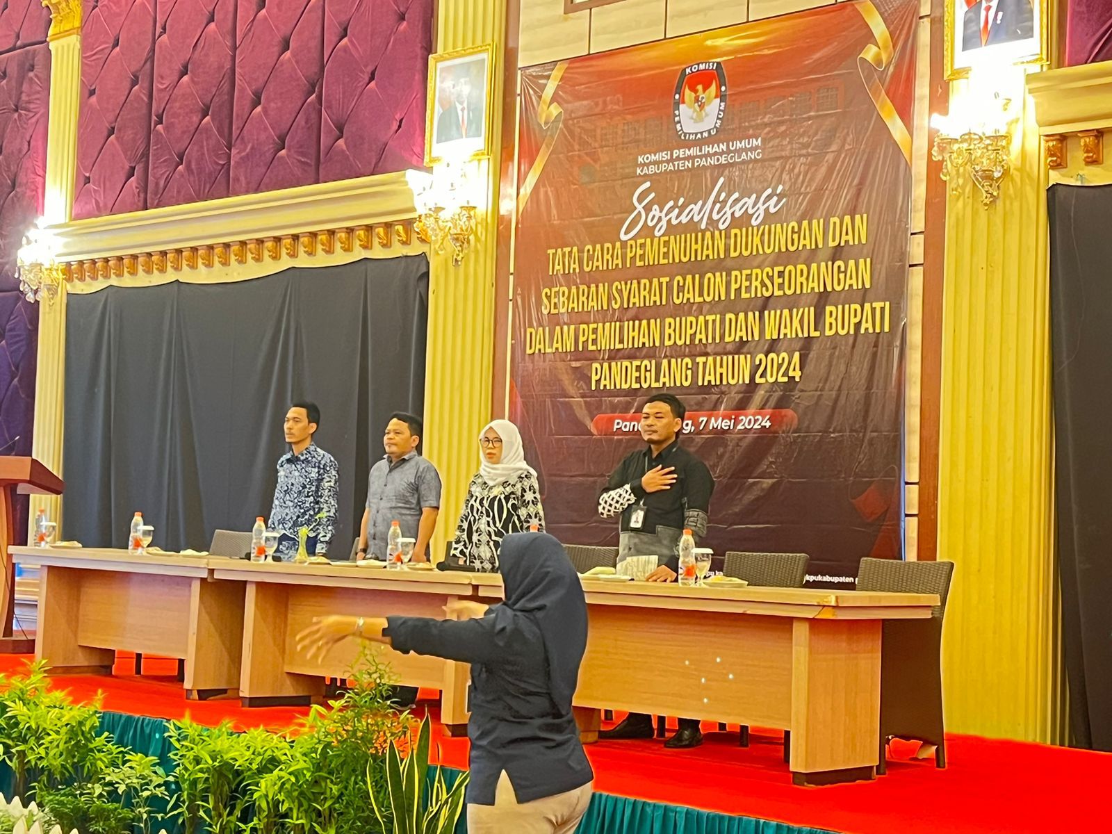 Sosialisasi Tata Cara Pemenuhan Dukungan & Sebaran Calon Perseorangan