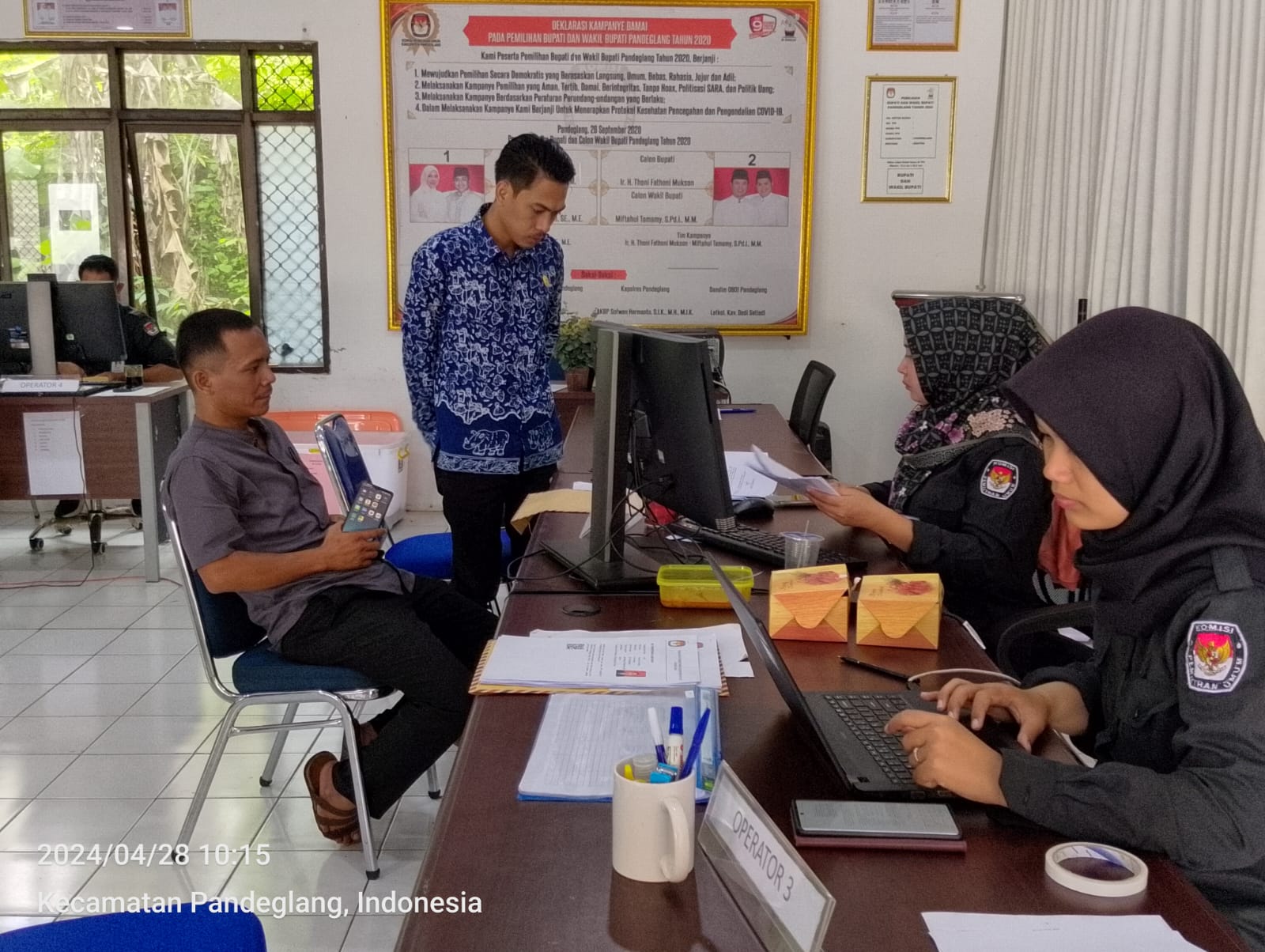 Pendaftaran Calon Anggota PPK Pilkada 2024